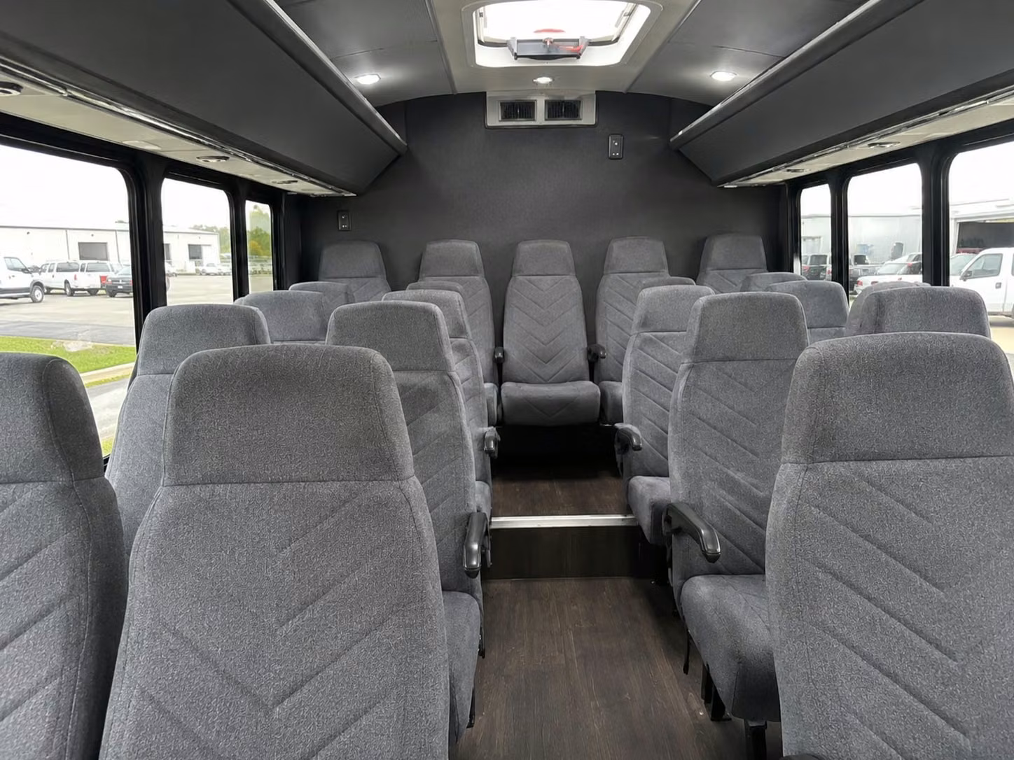 20 passenger minibus inside