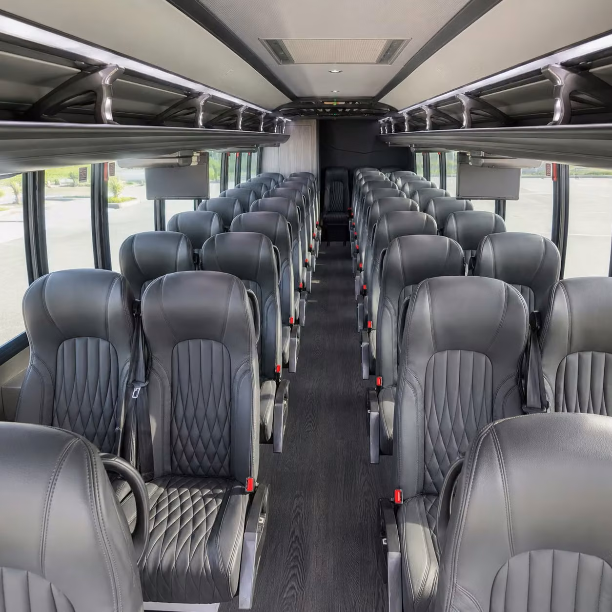 35 passenger minibus interior
