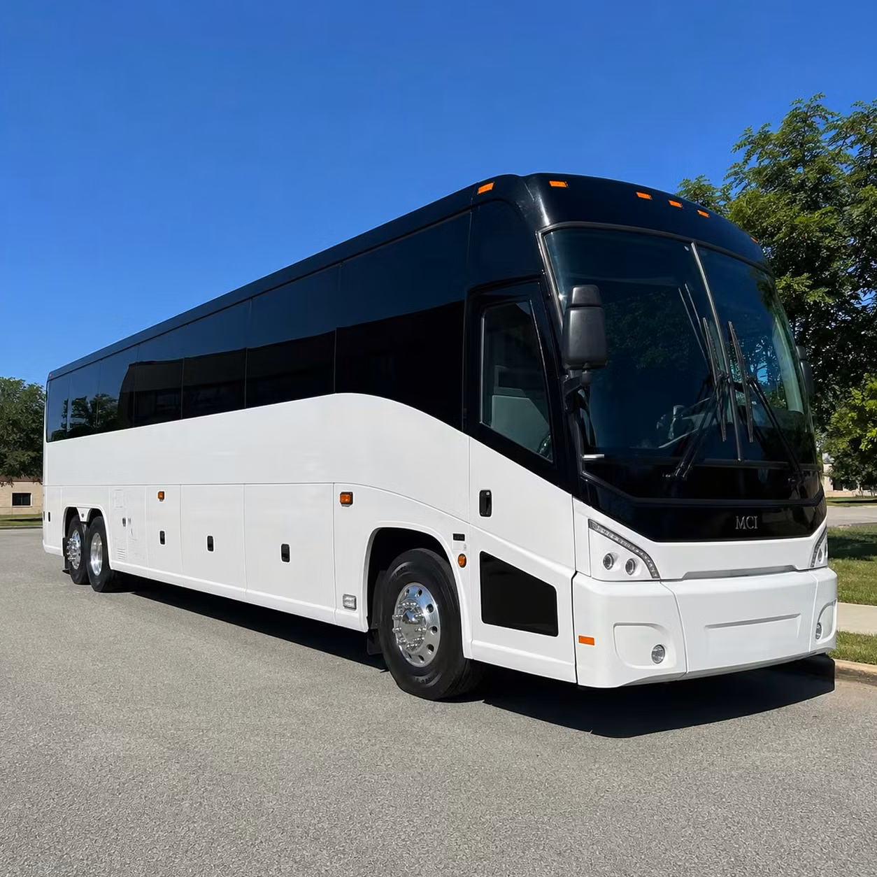 56 passenger charter bus