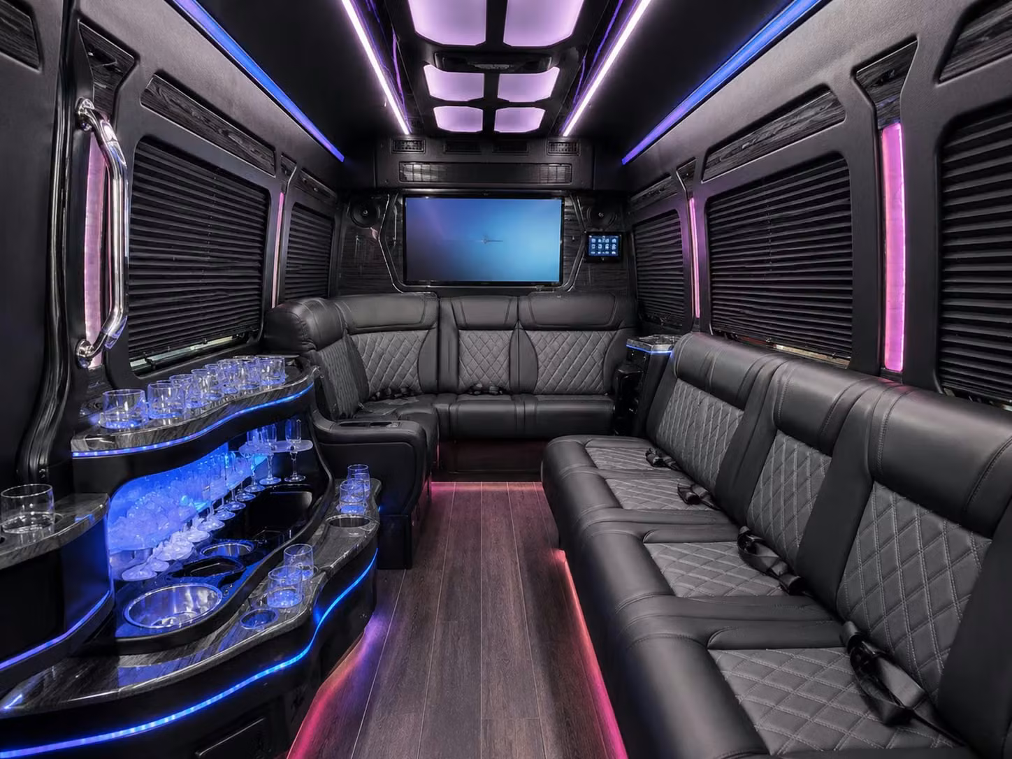 corporate event transportation for pompano beach business functions