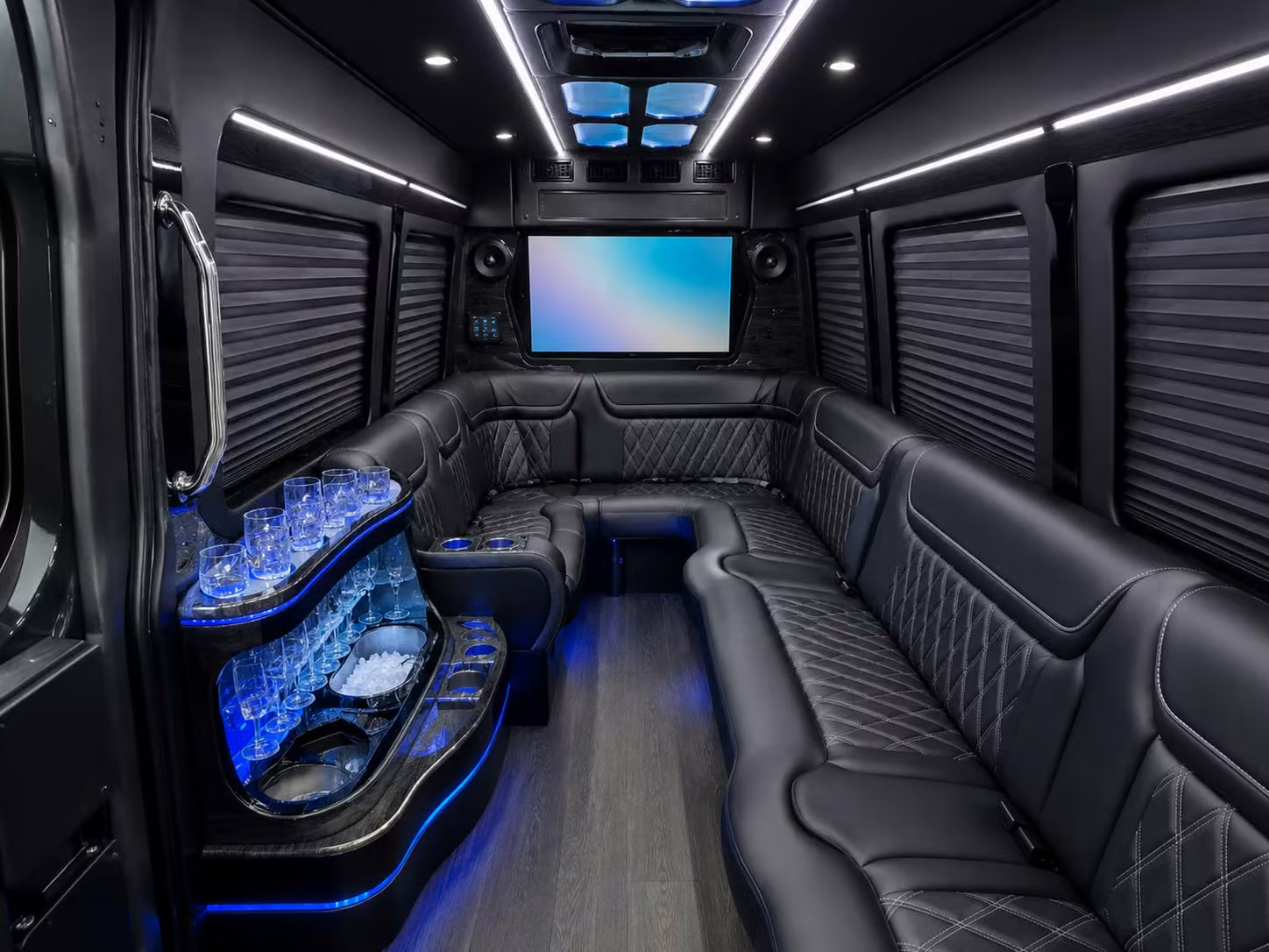 long distance wedding guest shuttles from pompano beach to destination venues