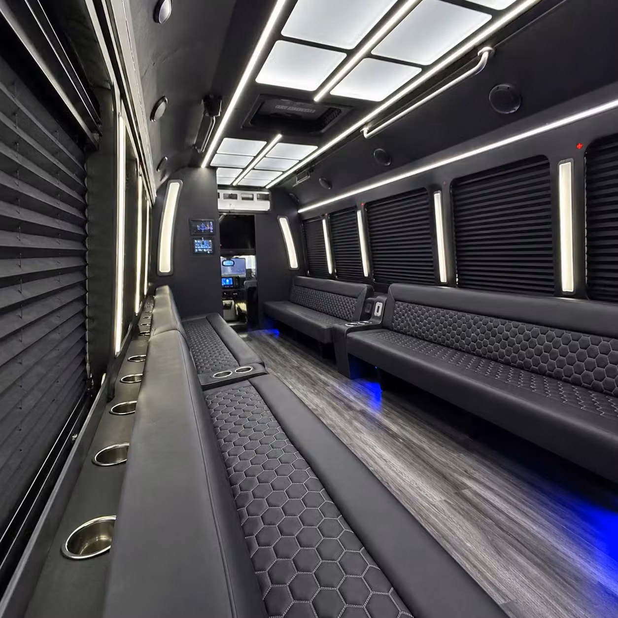 party bus interior