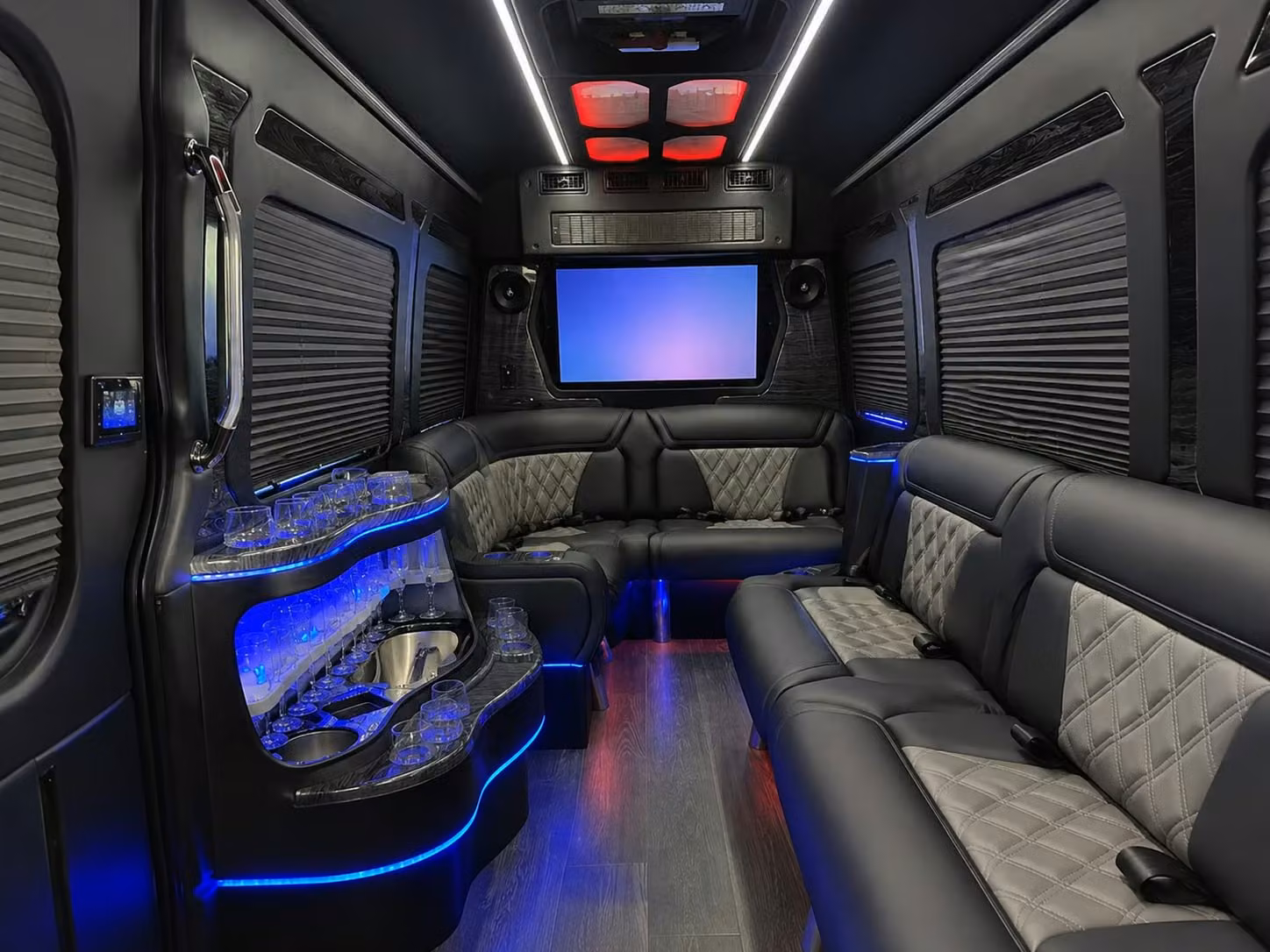 sprinter limousine inside