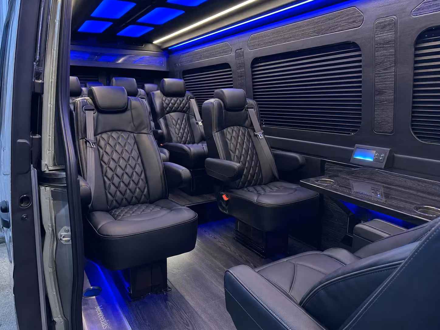 sprinter van transportation for groups and events across pompano beach