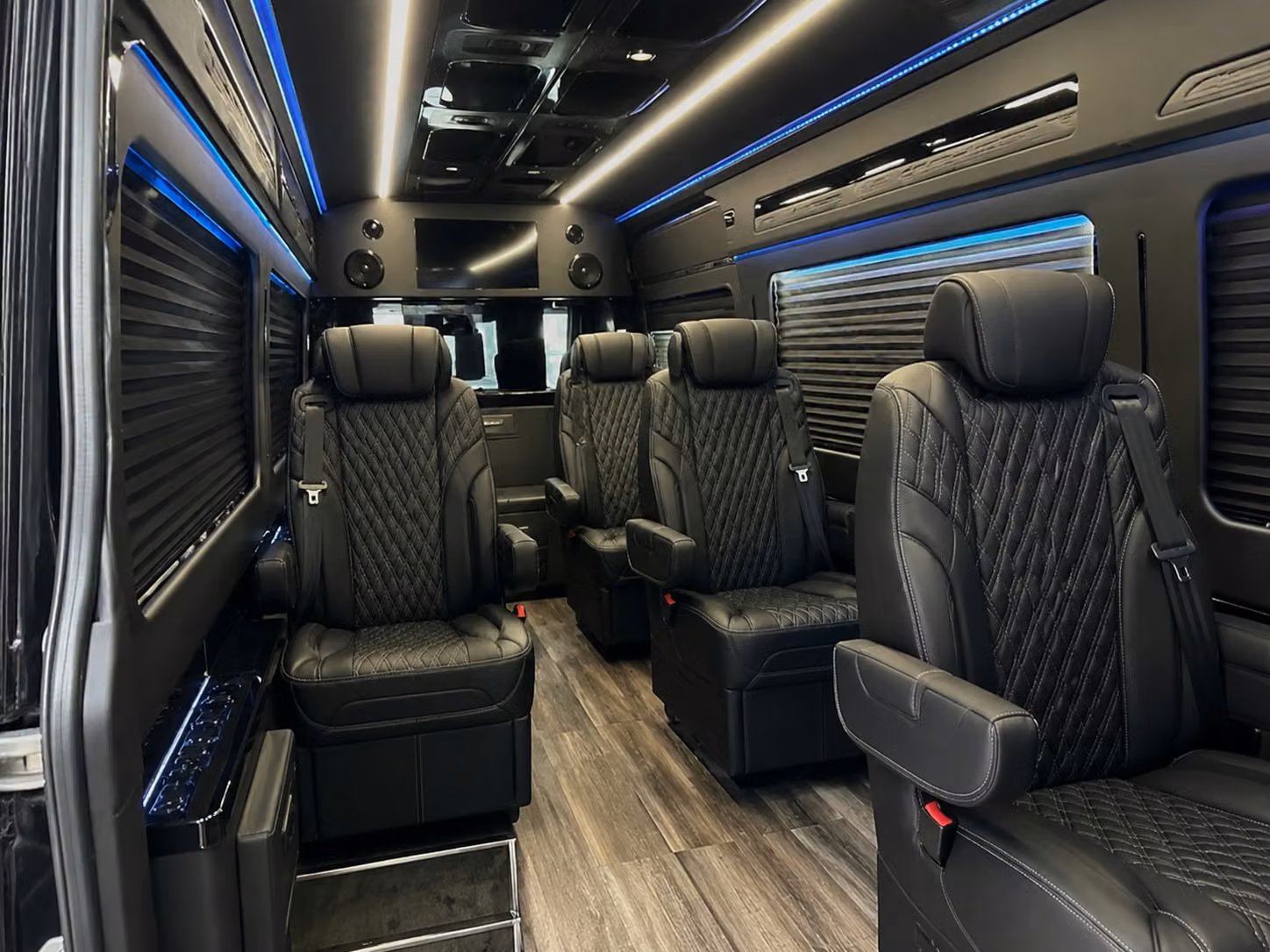 sprinter van with driver interior