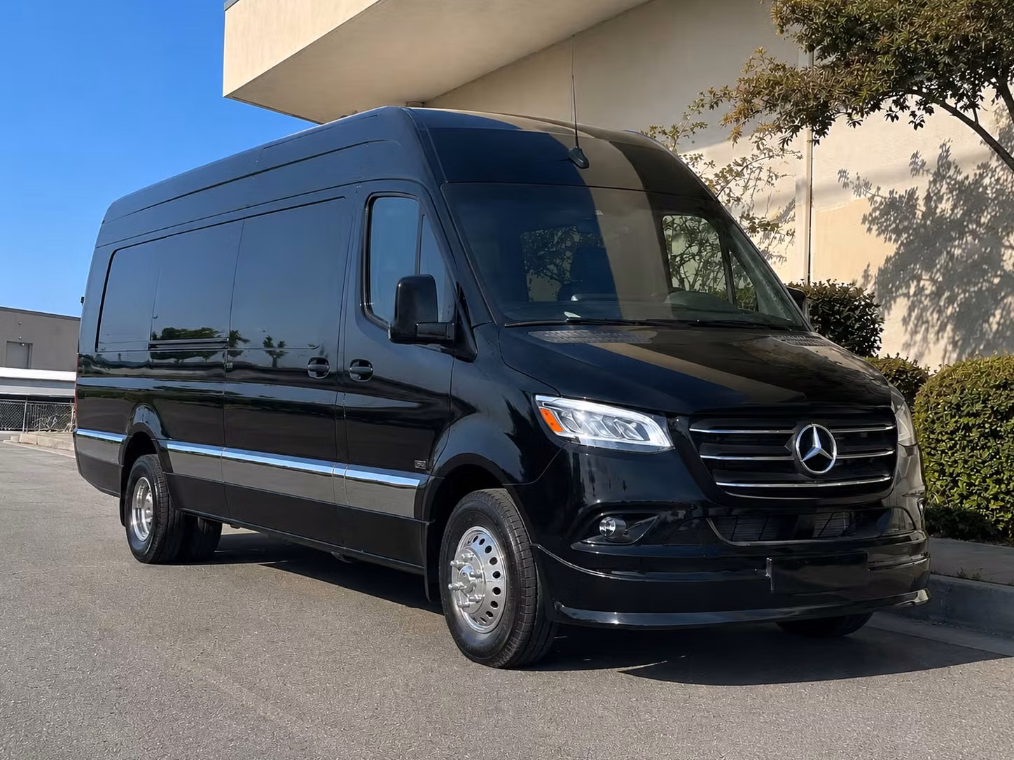 sprinter van with driver